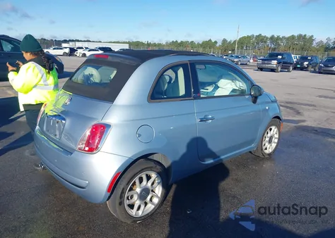 2015 Fiat 500C Pop z USA, uszkodzony, nr VIN 3C3CFFDR7FT507999
